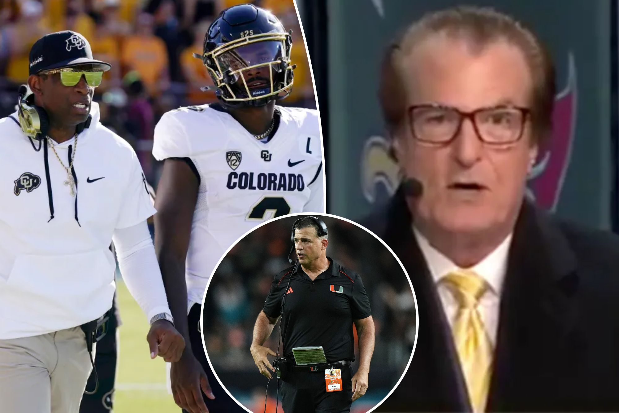 Deion Sanders jumps into Mel Kiper-Mario Cristobal feud after Shedeur draft fallout